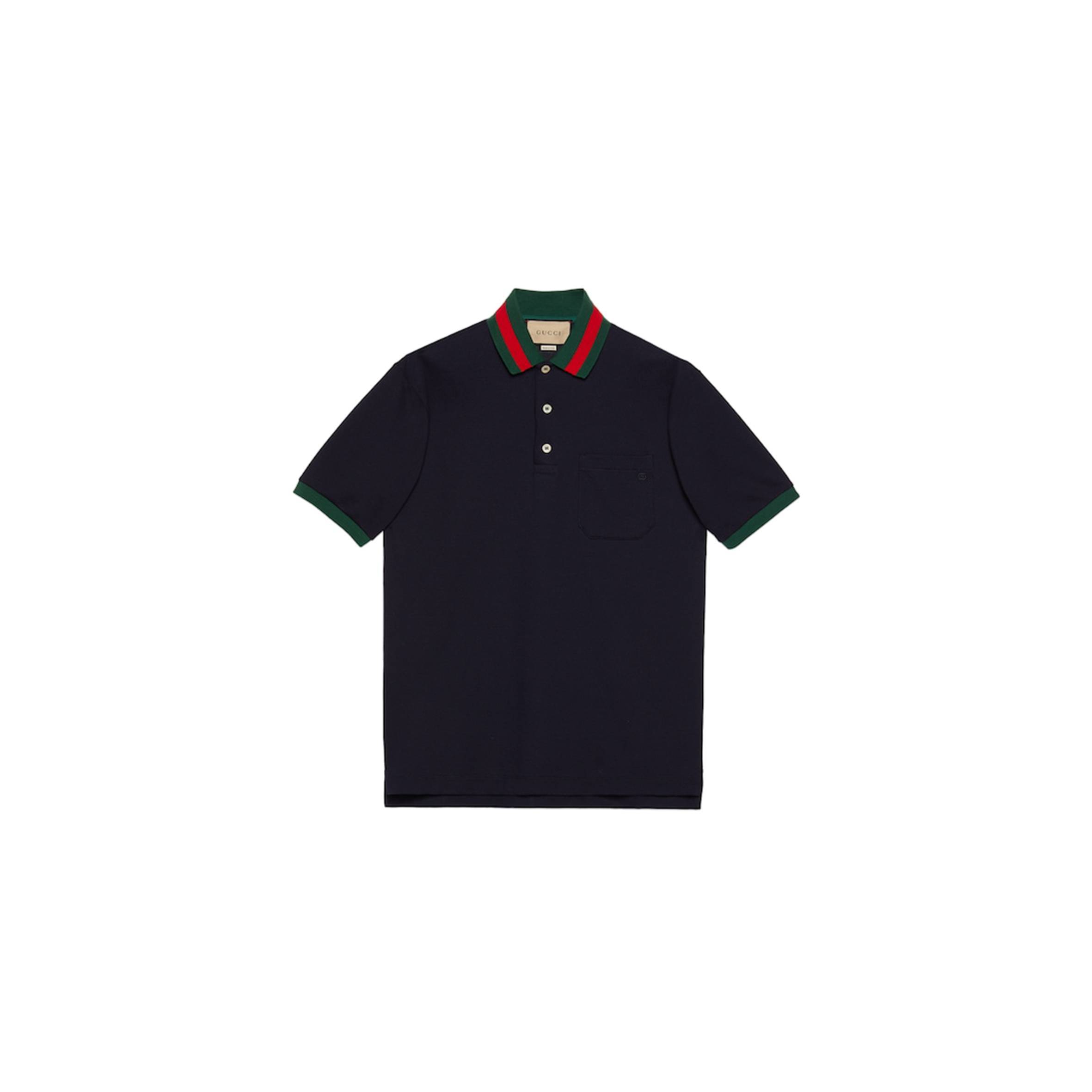 GUCCI STRETCH COTTON PIQUET POLO ‎701735 XJELJ 4437